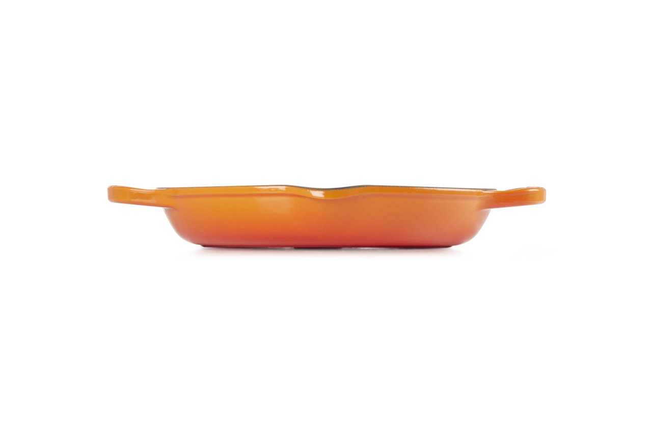 Le Creuset Grillpfanne 26 cm rund ofenrot / orange 4