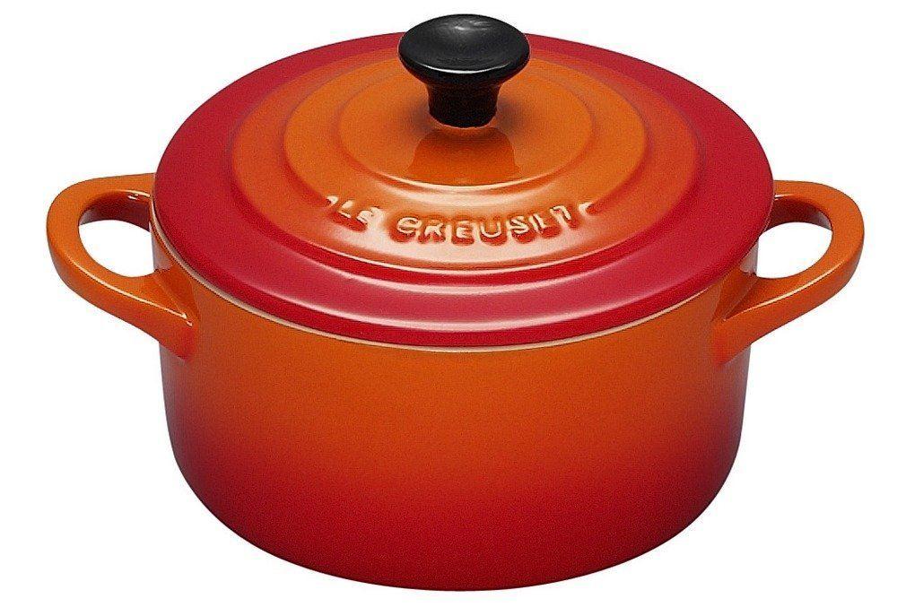 Le Creuset Mini Cocotte ofenrot / orange 2