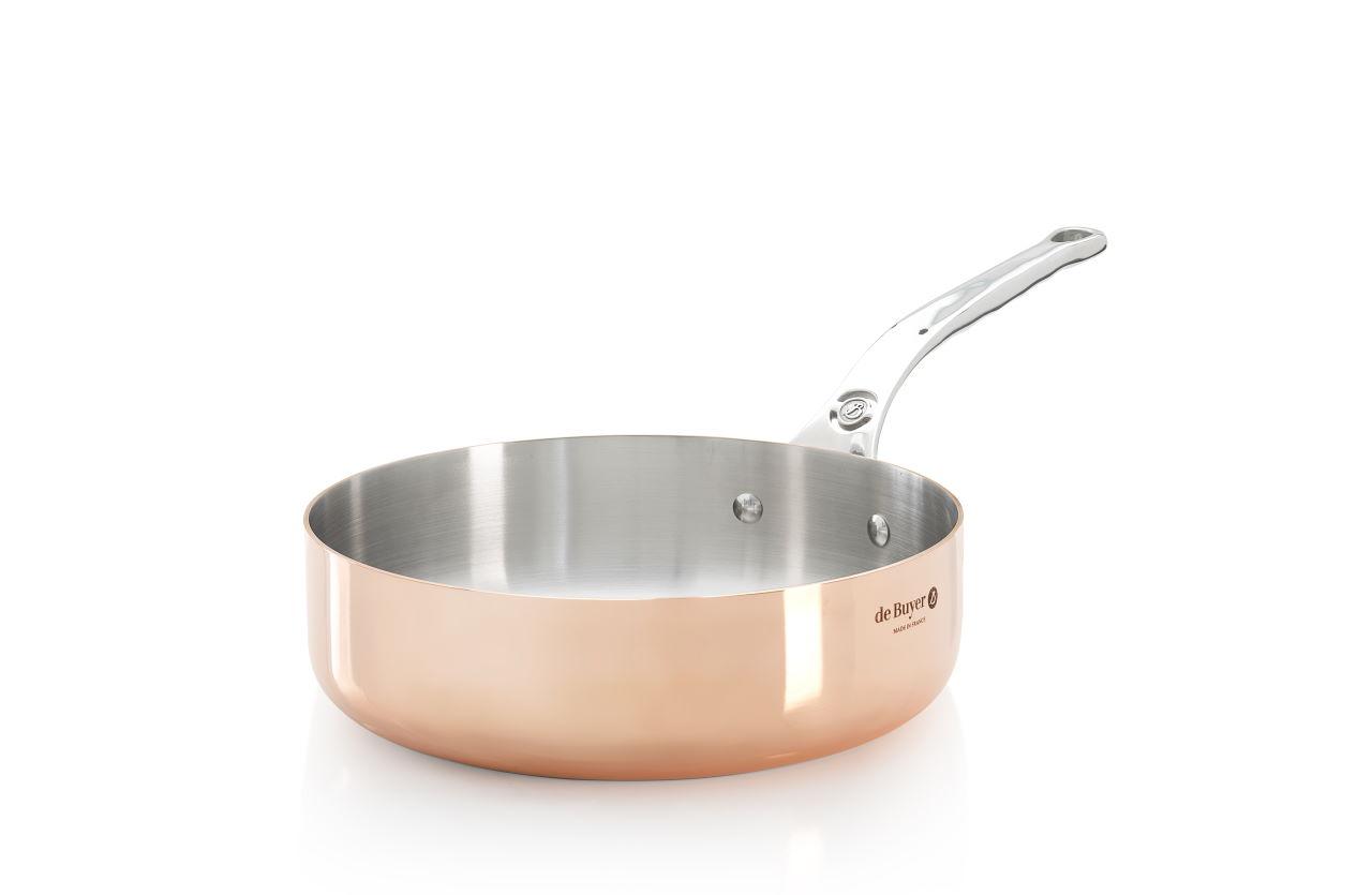 De Buyer Kupfer Sauteuse Induktion 20 cm