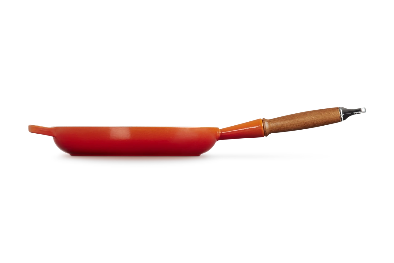 Le Creuset Gusseisen Bratpfanne 26 cm ofenrot / orange 7