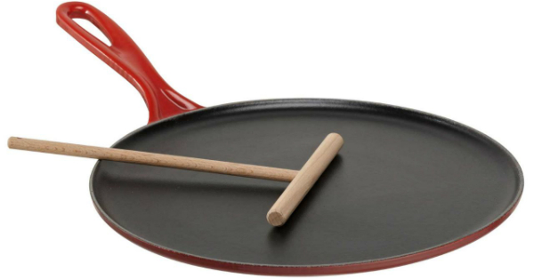 Crepes Pfanne aus Gusseisen von Le Creuset