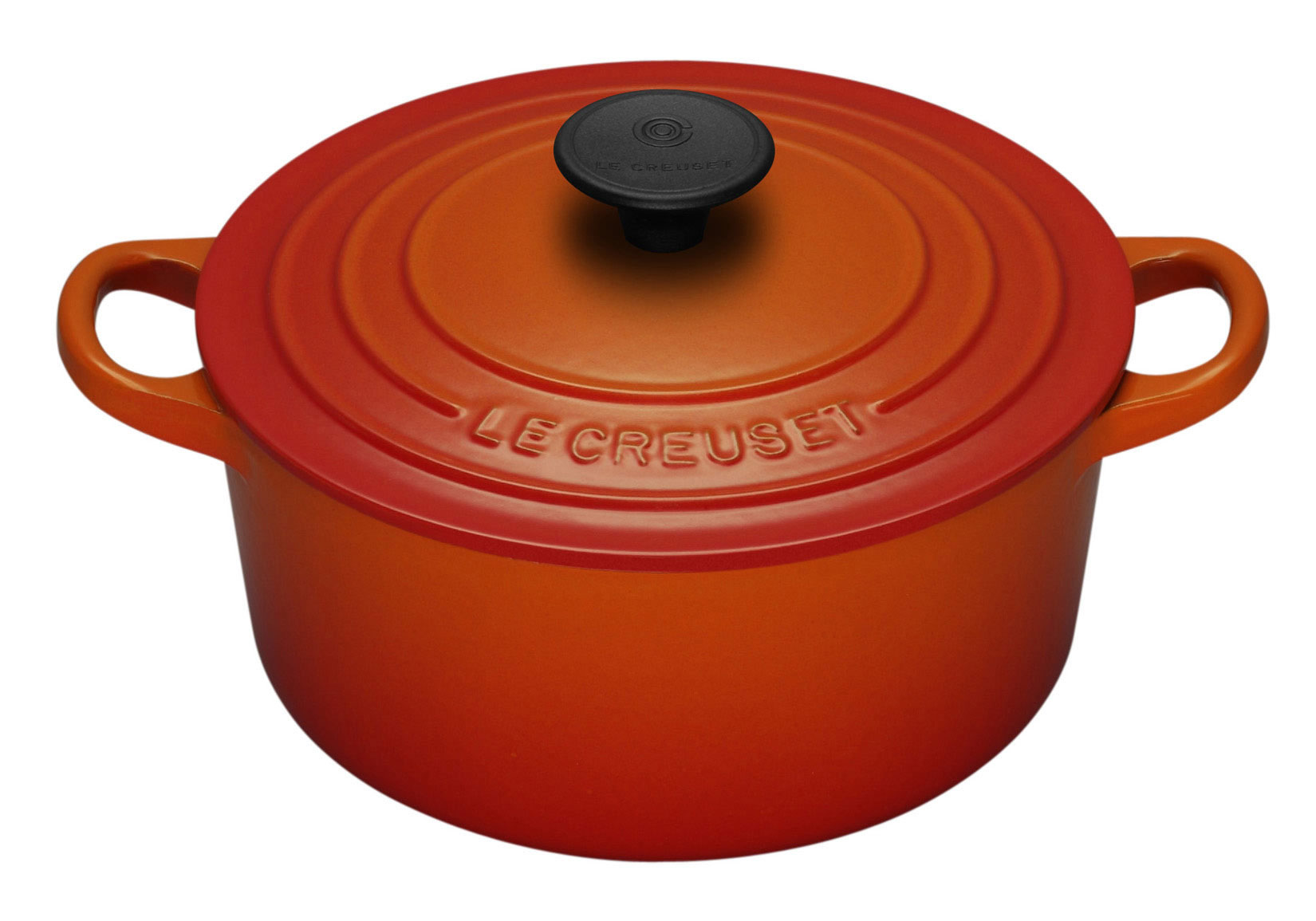 Le Creuset Topf ofenrot