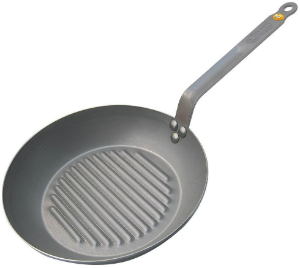 De Buyer Grillpfanne 26 cm - Eisenpfanne