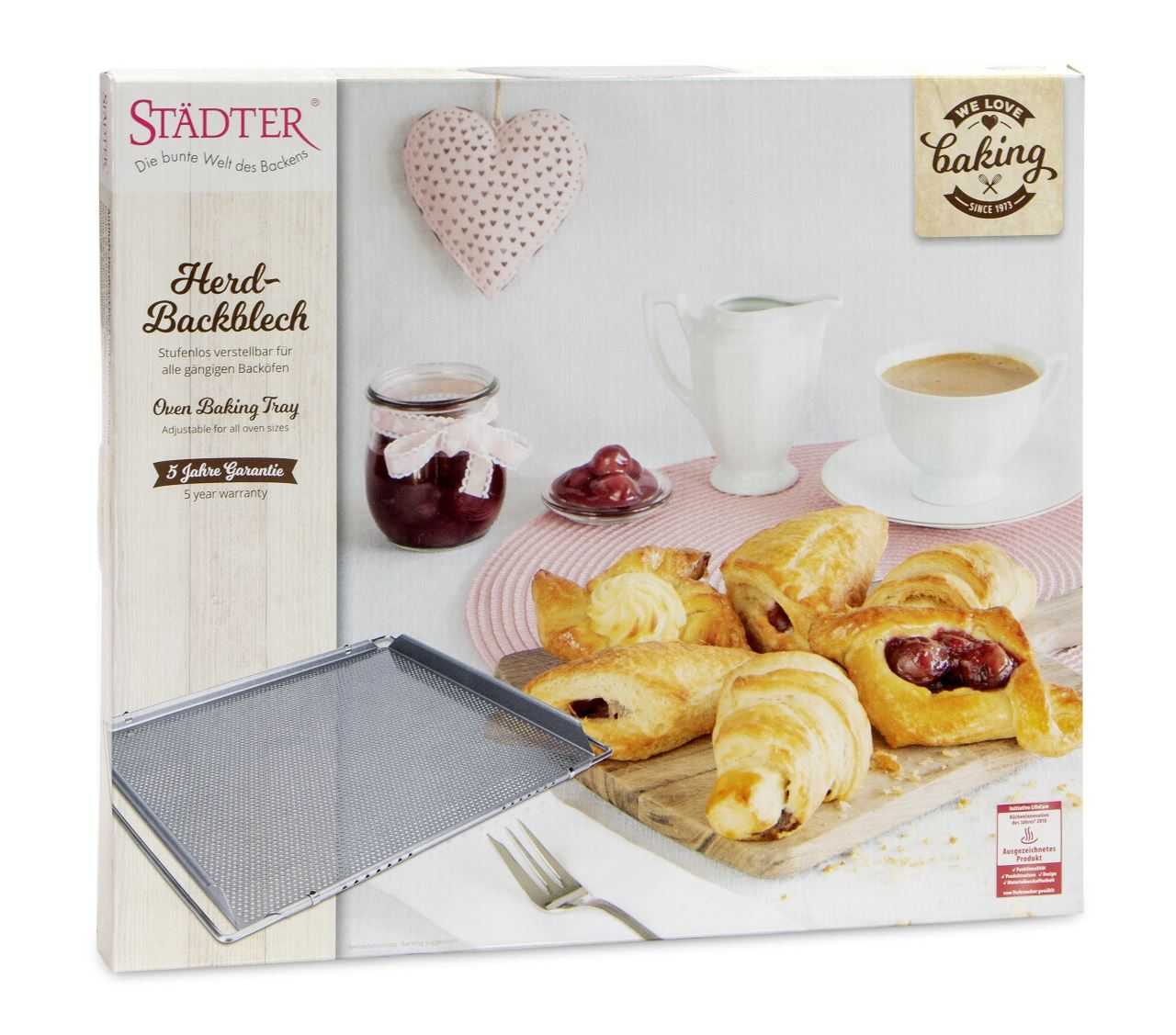 Städter Backblech mit Speziallochung 5