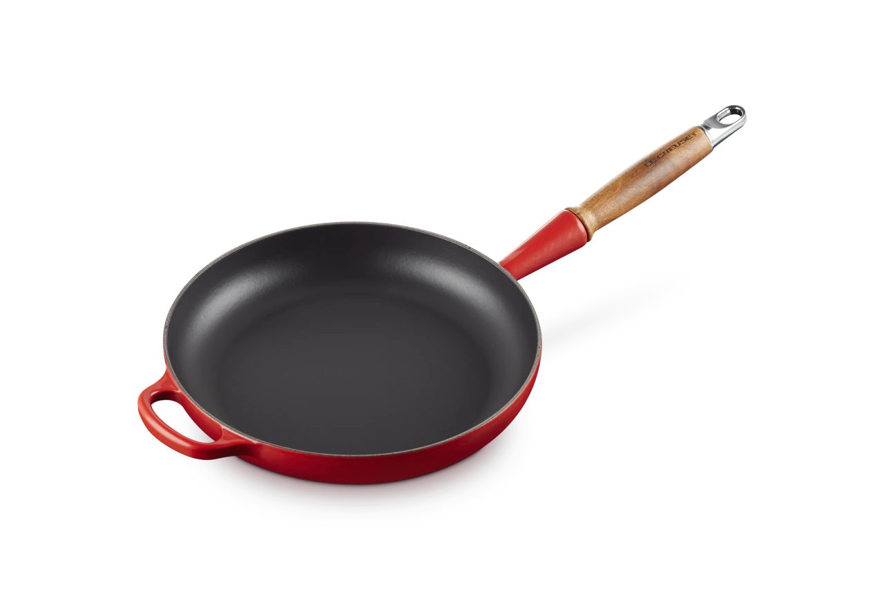 Le Creuset Gusseisen Bratpfanne 26 cm kirschrot 2