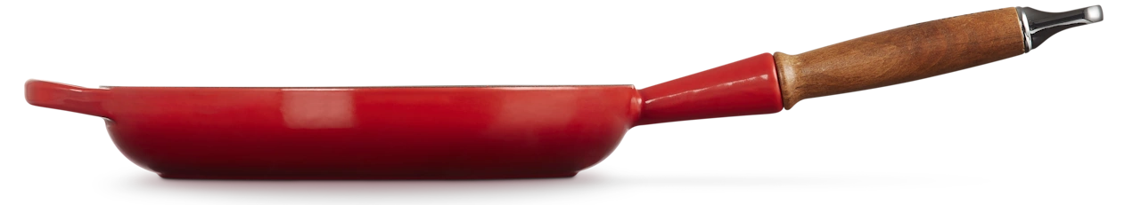 Le Creuset Gusseisen Bratpfanne 26 cm kirschrot 5