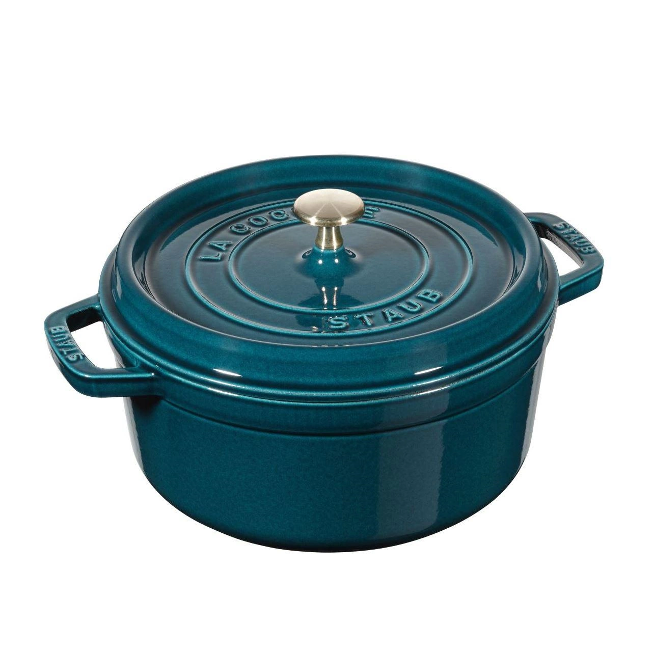 Staub Cocotte la mer / türkis 24 cm 1