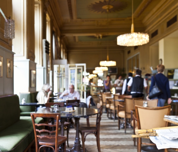 Traditionelles Wiener Kaffeehaus