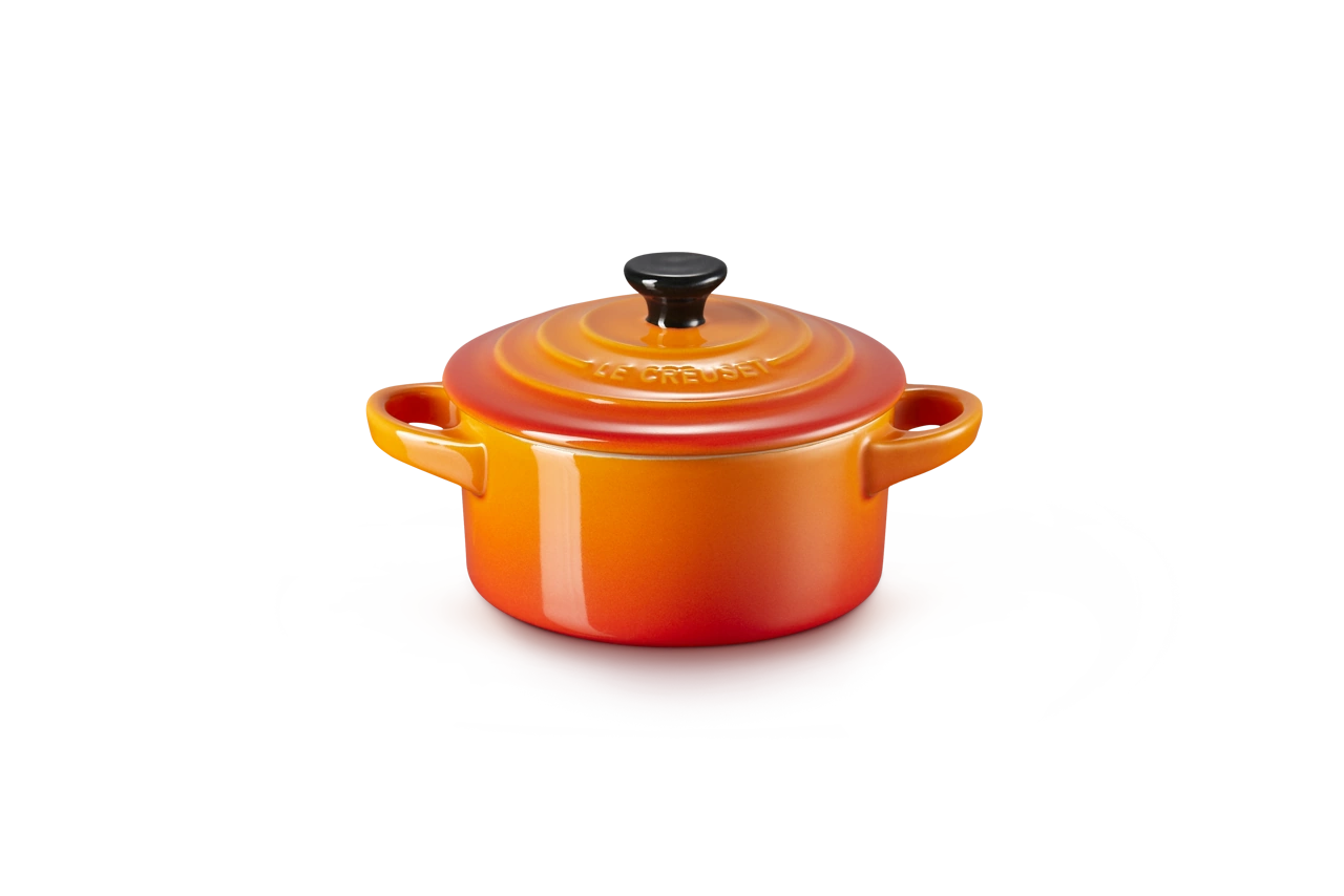 Le Creuset Mini Cocotte ofenrot / orange 1