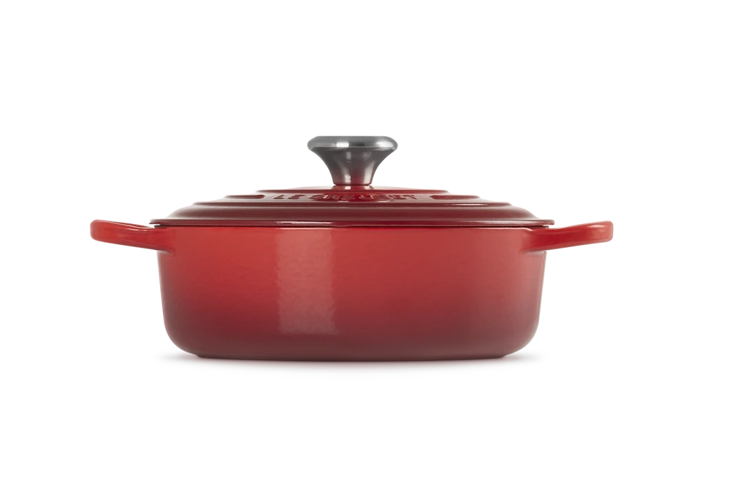 Le Creuset Gusseisen Gourmet Bräter rund 24 cm 2