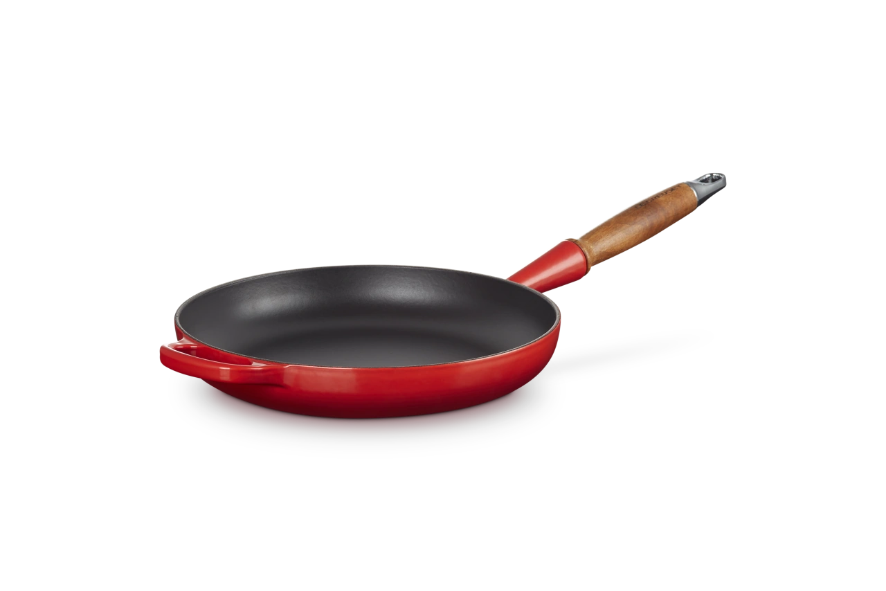 Le Creuset Gusseisen Bratpfanne 26 cm kirschrot 6