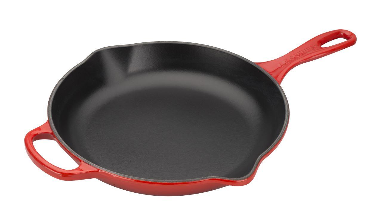 Le Creuset Gusseisen Brat- & Servierpfanne 20 cm kirschrot 2