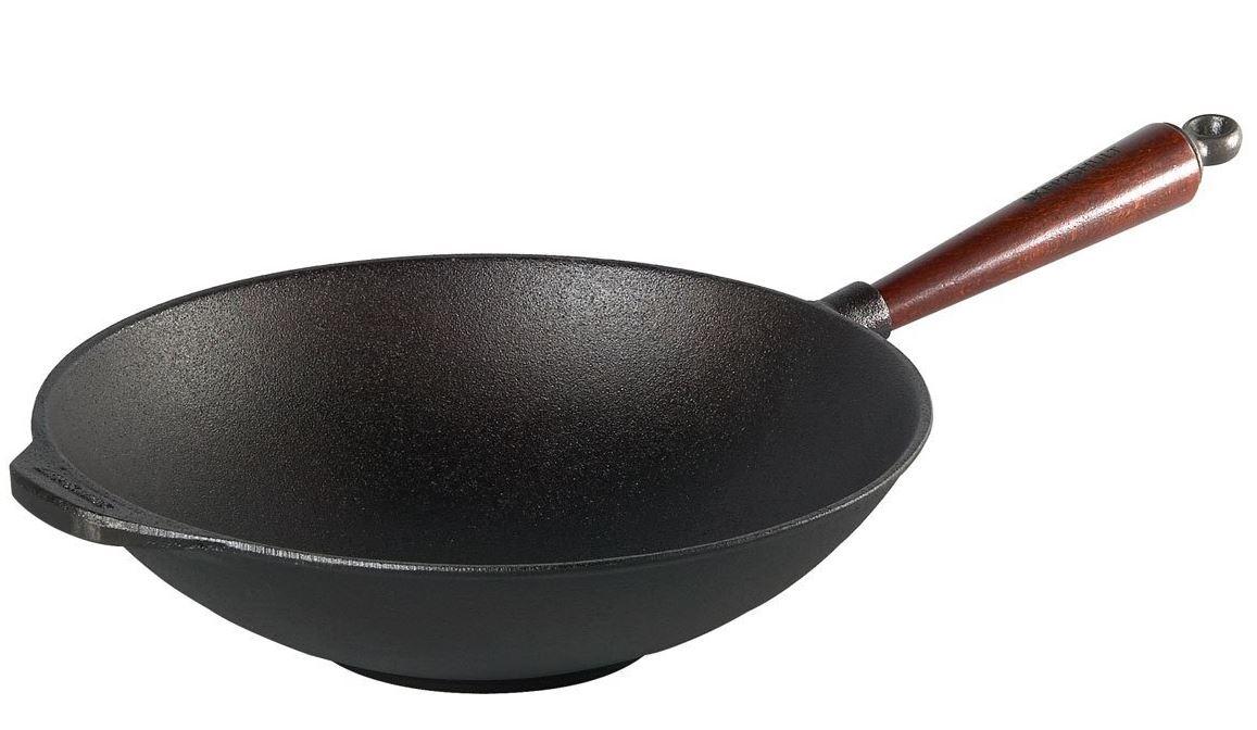 Skeppshult Gusseisen Wok Pfanne 30 cm Buche 1 b Qualität 1