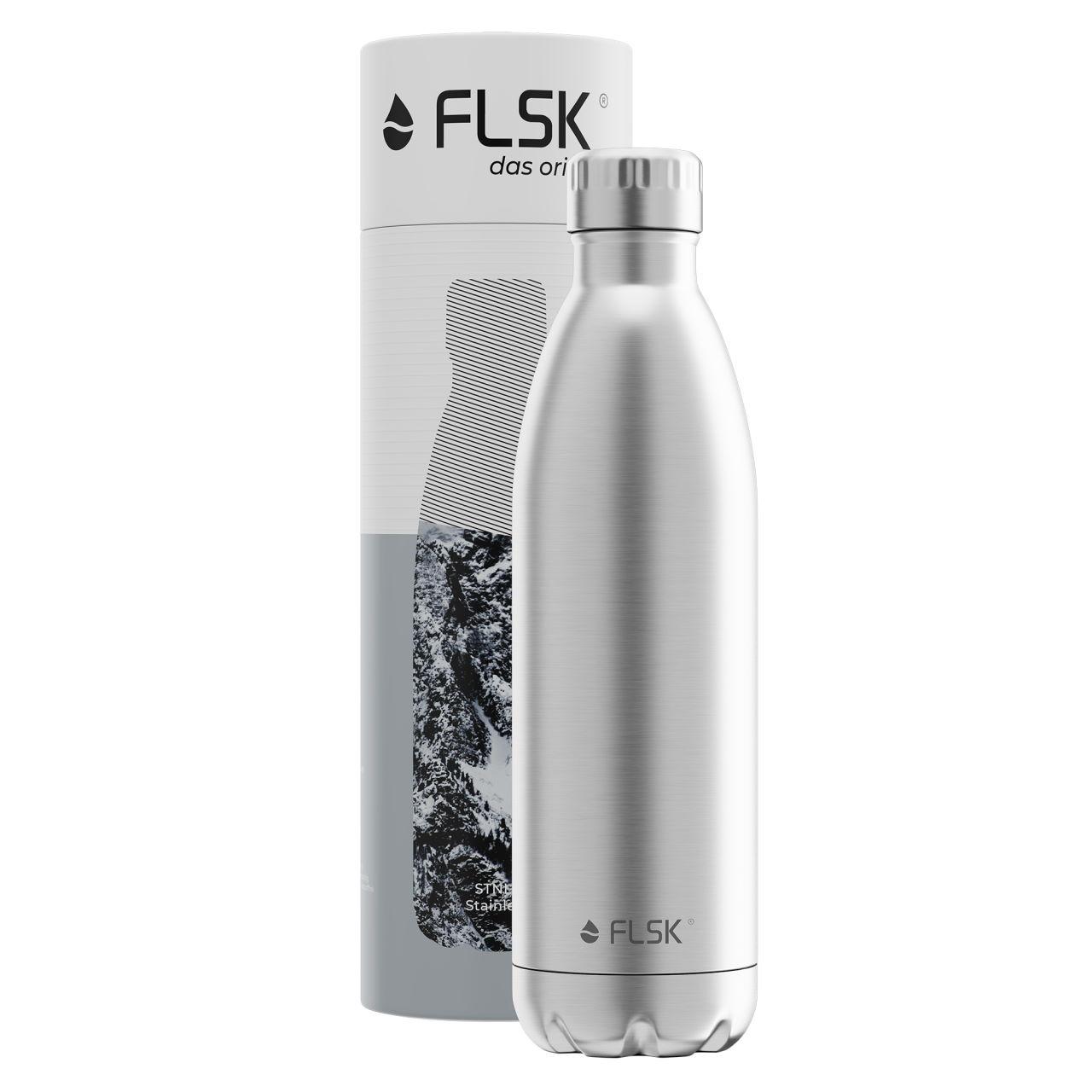 FLSK Trinkflasche / Isolierflasche 0,75 l Edelstahl 2