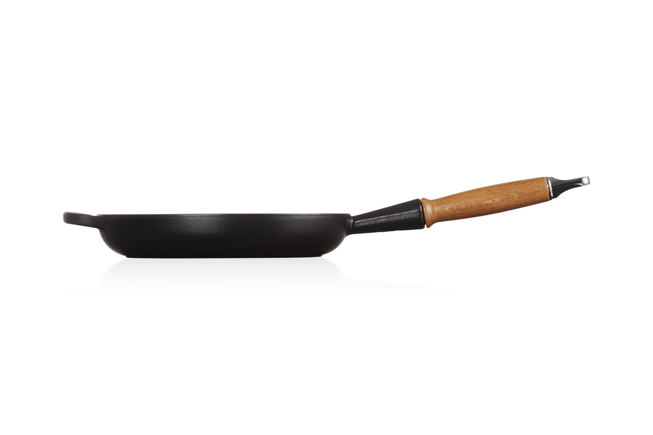 Le Creuset Gusseisen Bratpfanne 24 cm schwarz 6