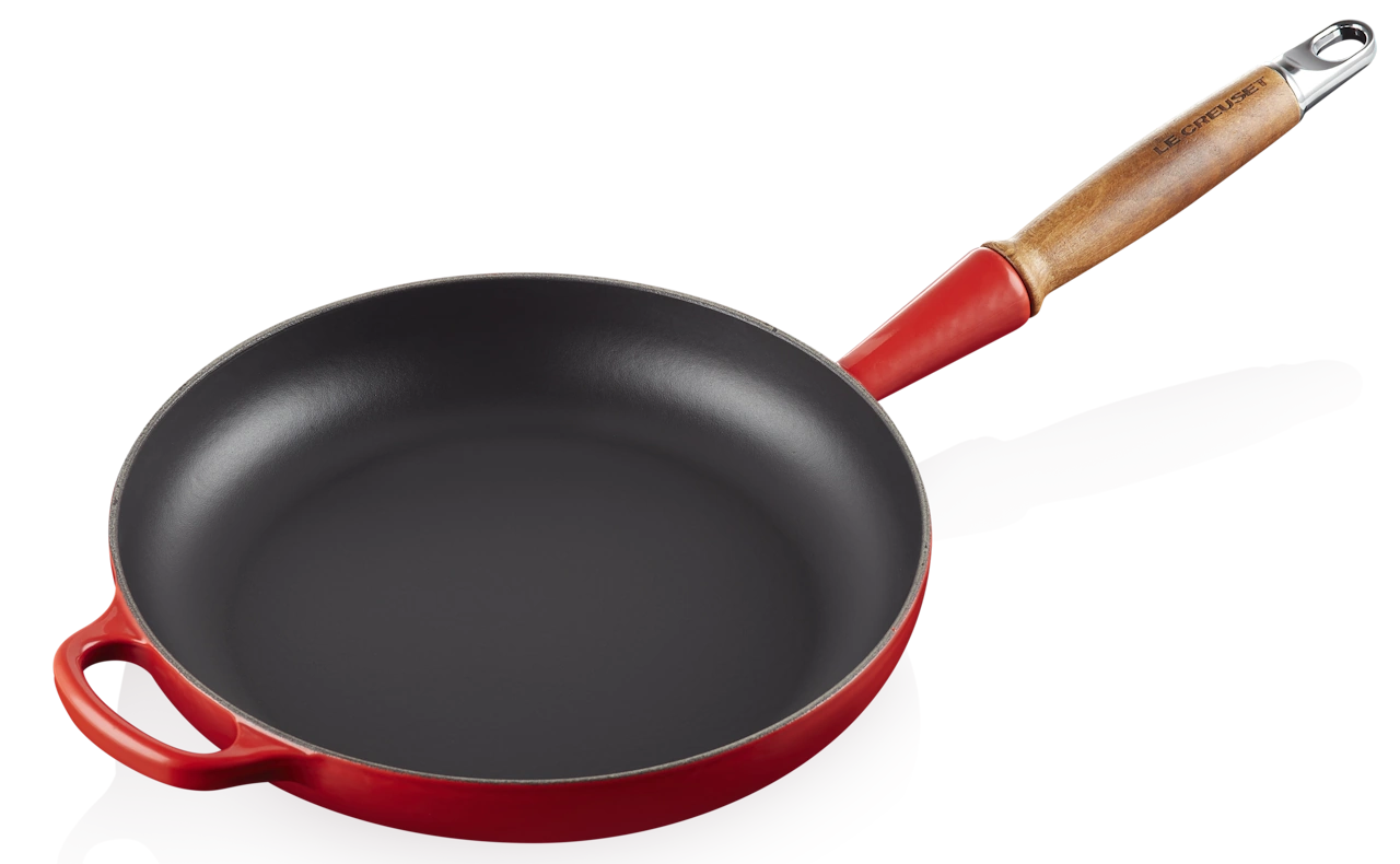 Le Creuset Gusseisen Bratpfanne 26 cm kirschrot 7