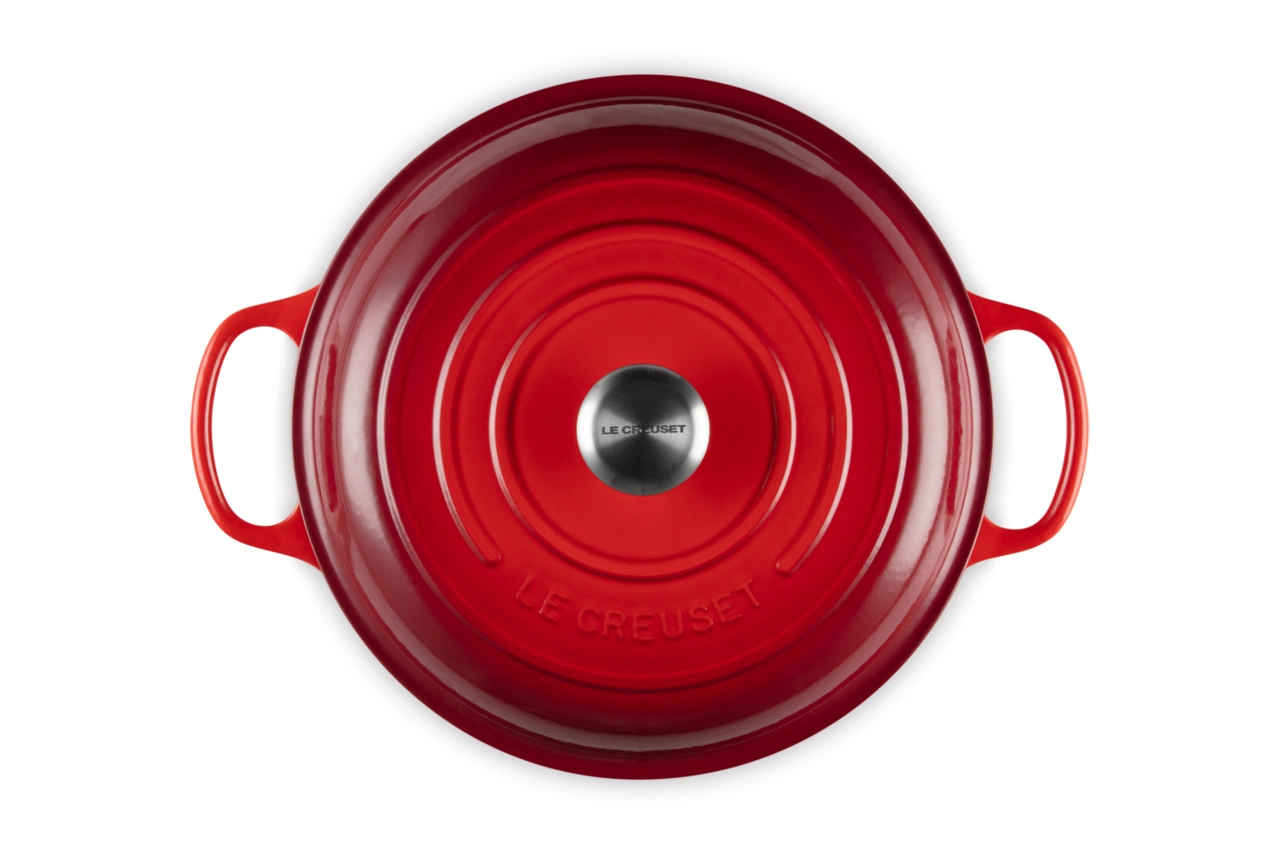 Le Creuset Gusseisen Gourmet Profitopf 30 cm kirschrot 2