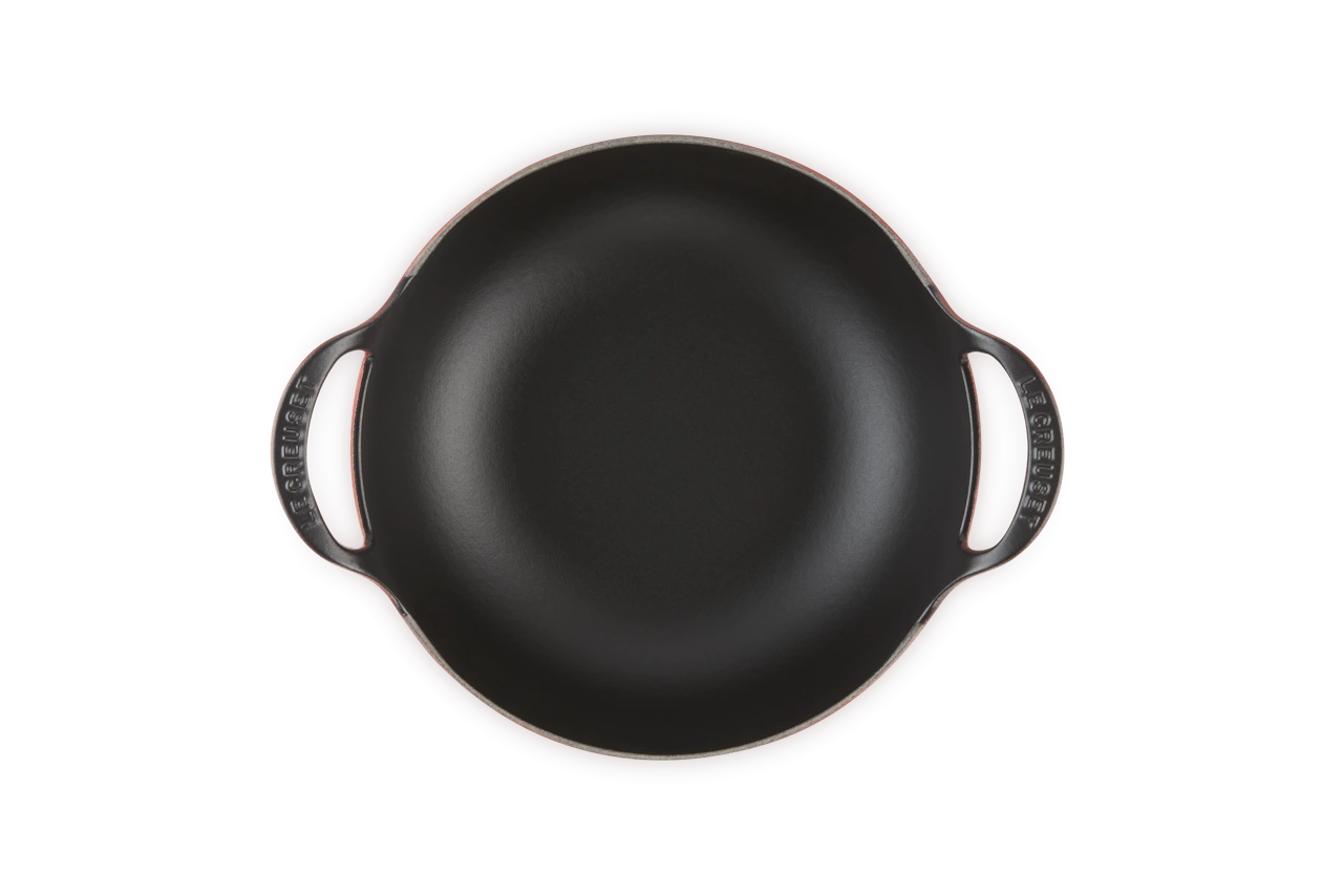 Le Creuset Gusseisen Topf Balti Dish 24 cm kirschrot 6