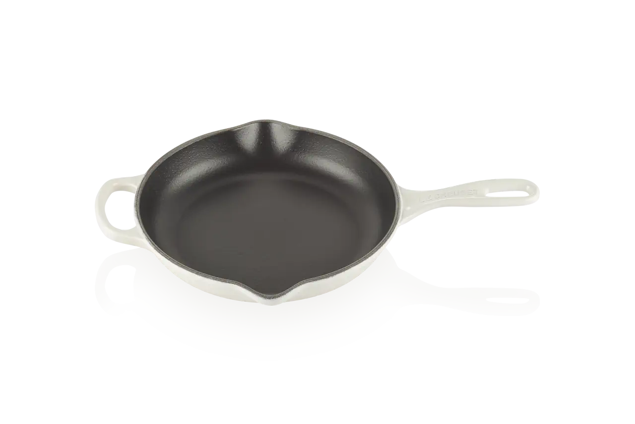 Le Creuset Gusseisen Brat- & Servierpfanne 23 cm meringue / creme 7