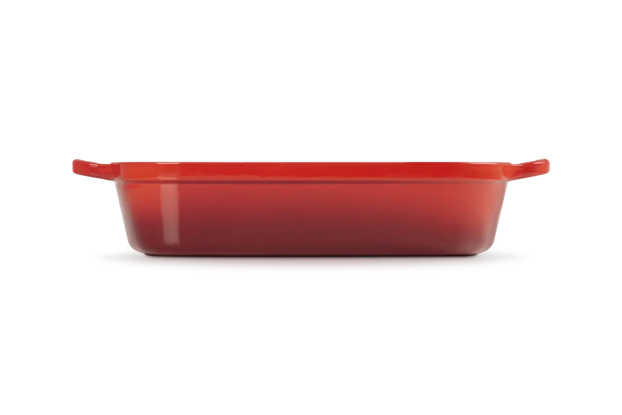 Le Creuset Gusseisen Bratreine 36 cm kirschrot 5