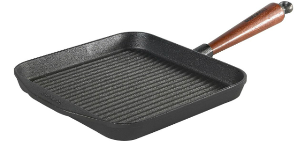 Skeppshult Gusseisen Grillpfanne 25 cm Buchegriff