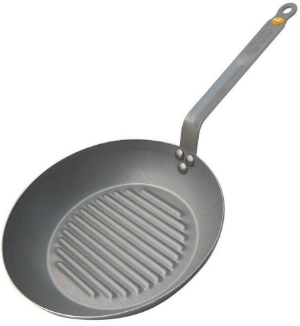 De Buyer Grillpfanne 32 cm - Eisenpfanne