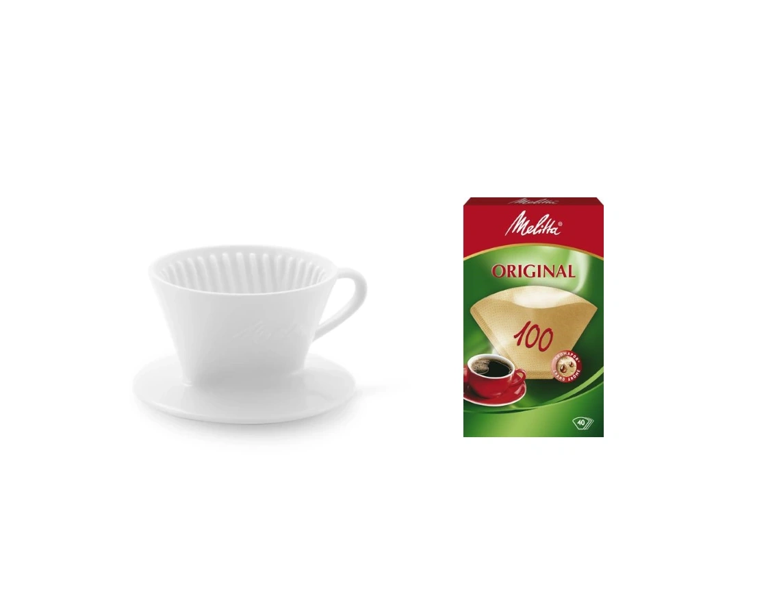 Friesland Porzellan Tassenfilter Melitta Set Kaffeefilter + Filtertüten 1