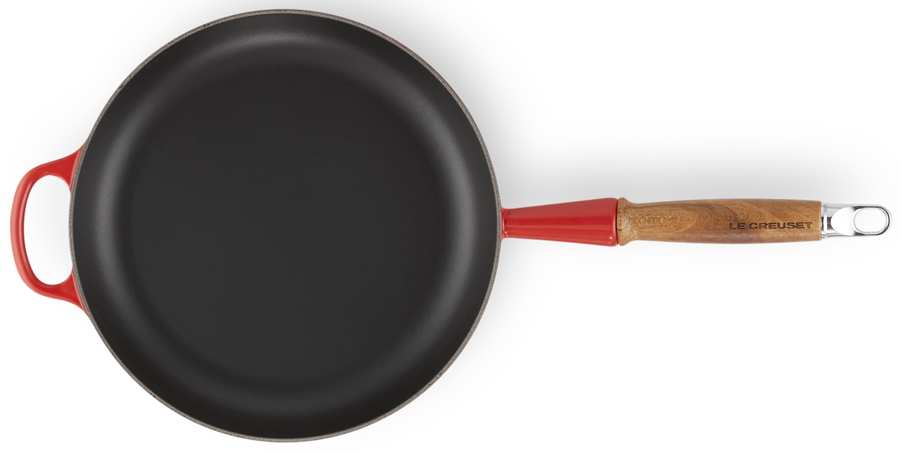 Le Creuset Gusseisen Bratpfanne 26 cm kirschrot 4