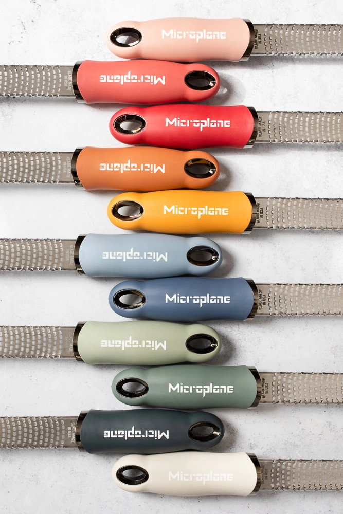 Microplane Parmesan und Zesterreibe Premium küstenblau 8