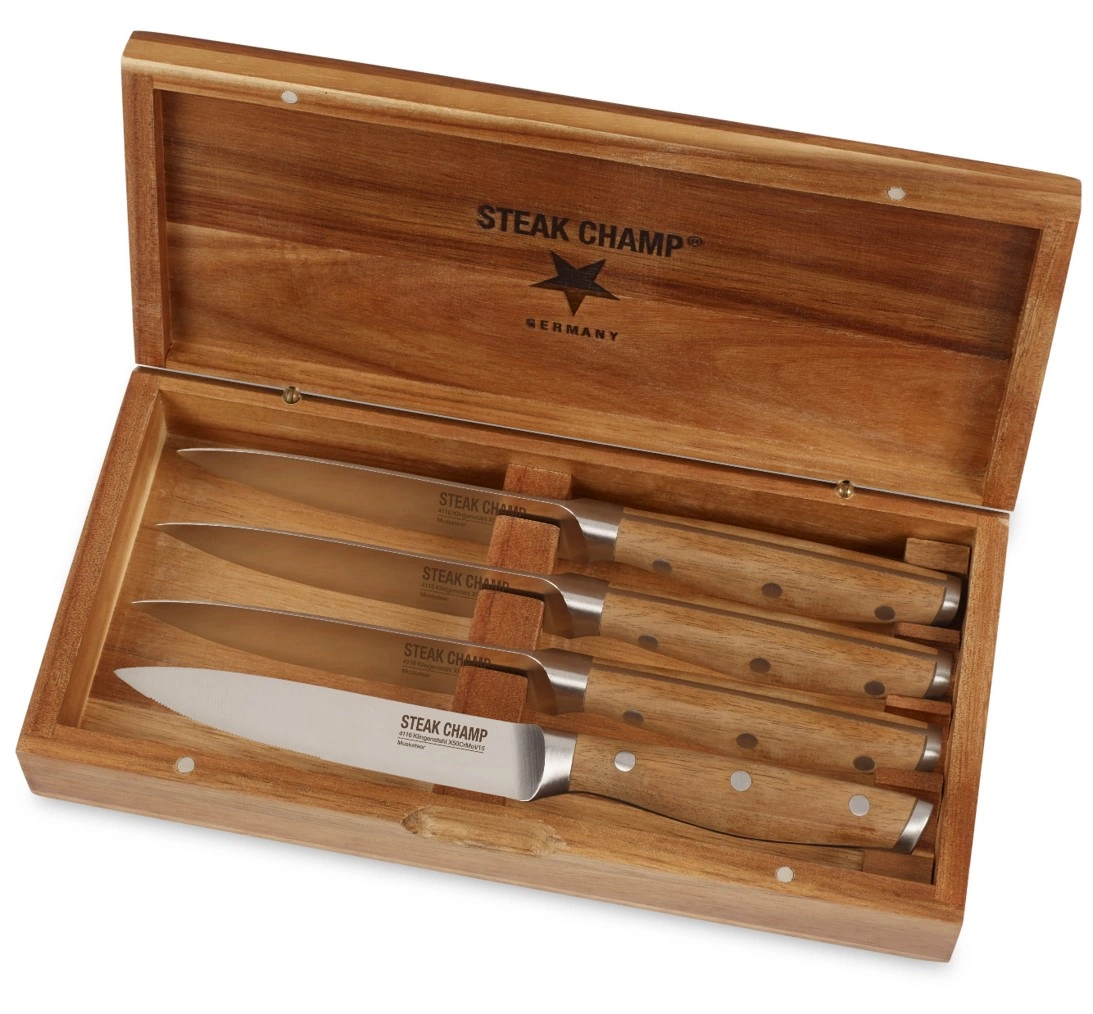 Steak Champ Gourmet Steakmesser Set 6