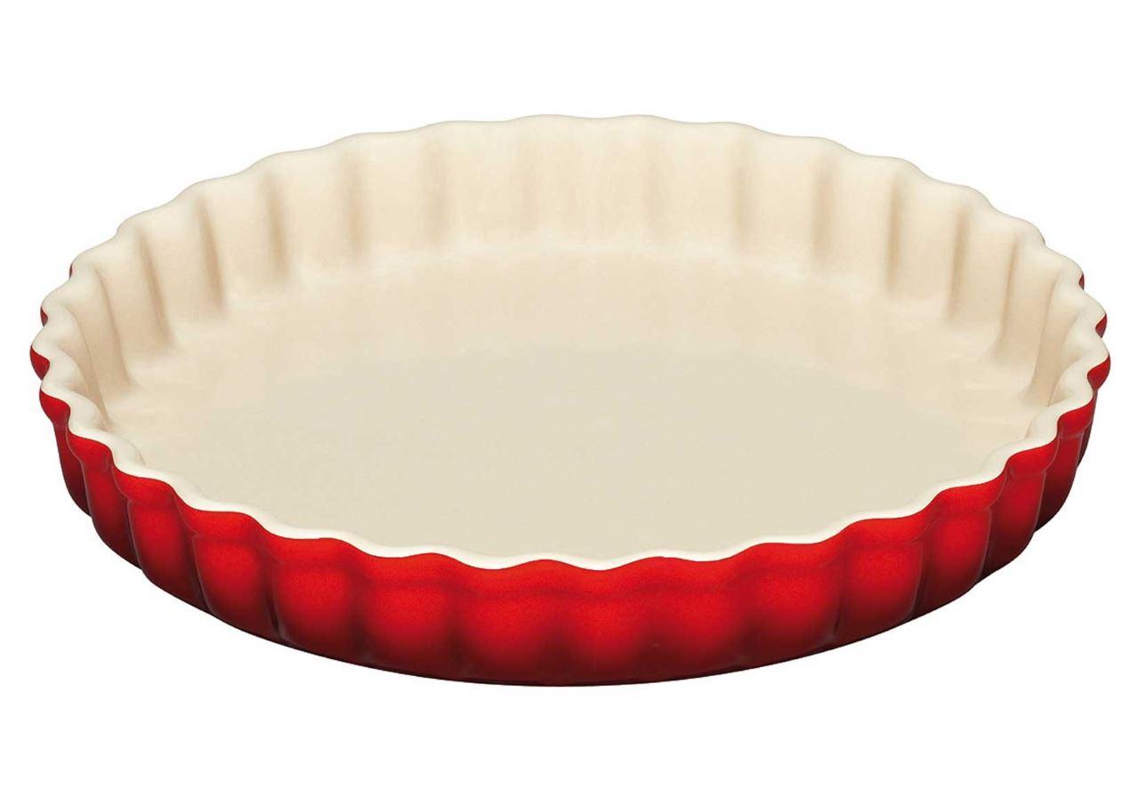 Le Creuset Tarte Form 24 cm kirschrot 3