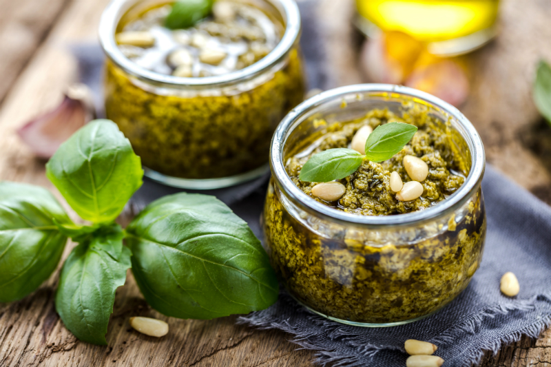 Pesto richtig einkochen