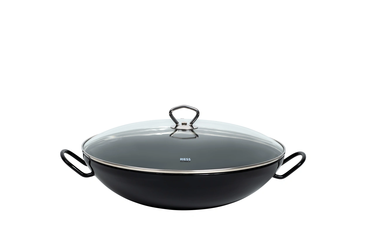 Riess Emaille Wok 36 cm