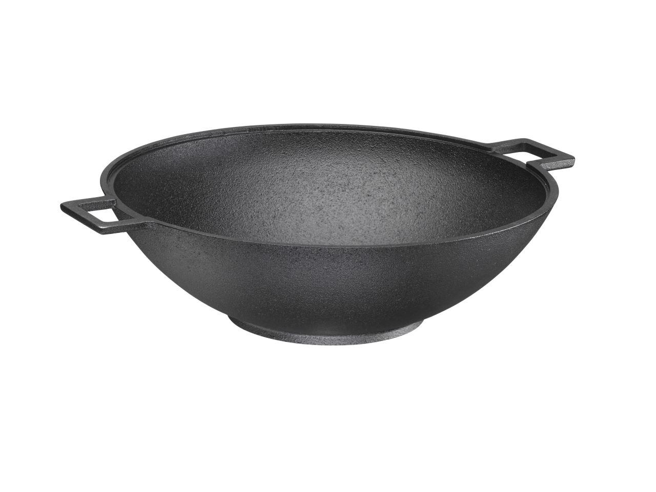 Skeppshult Gusseisen Wok Noir 34 cm 3