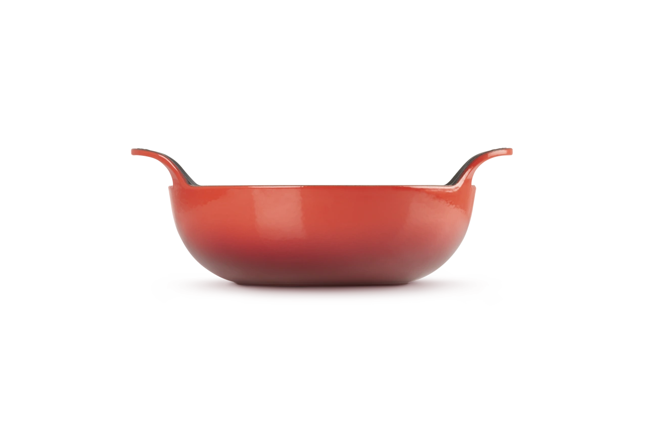 Le Creuset Gusseisen Topf Balti Dish 24 cm kirschrot 5