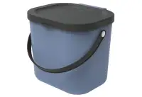 Rotho Bio-Abfallbehälter 6 Liter blau