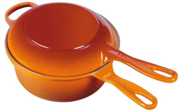 Le Creuset Marmitout 2 in 1 Topf 22 cm ofenrot